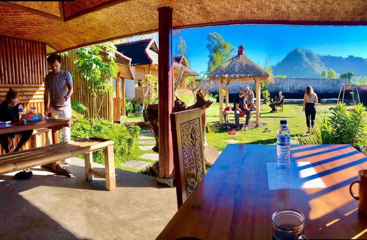 D'Yoga Bamboo House Otel Kintamani Dış mekan fotoğraf