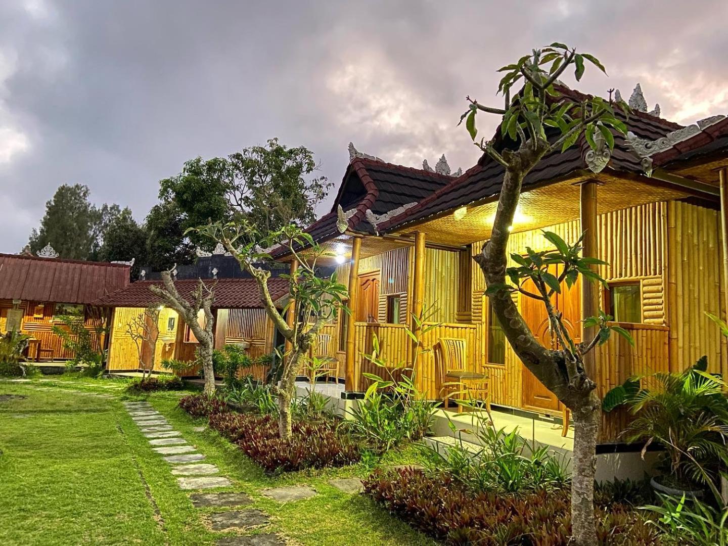 D'Yoga Bamboo House Otel Kintamani Dış mekan fotoğraf