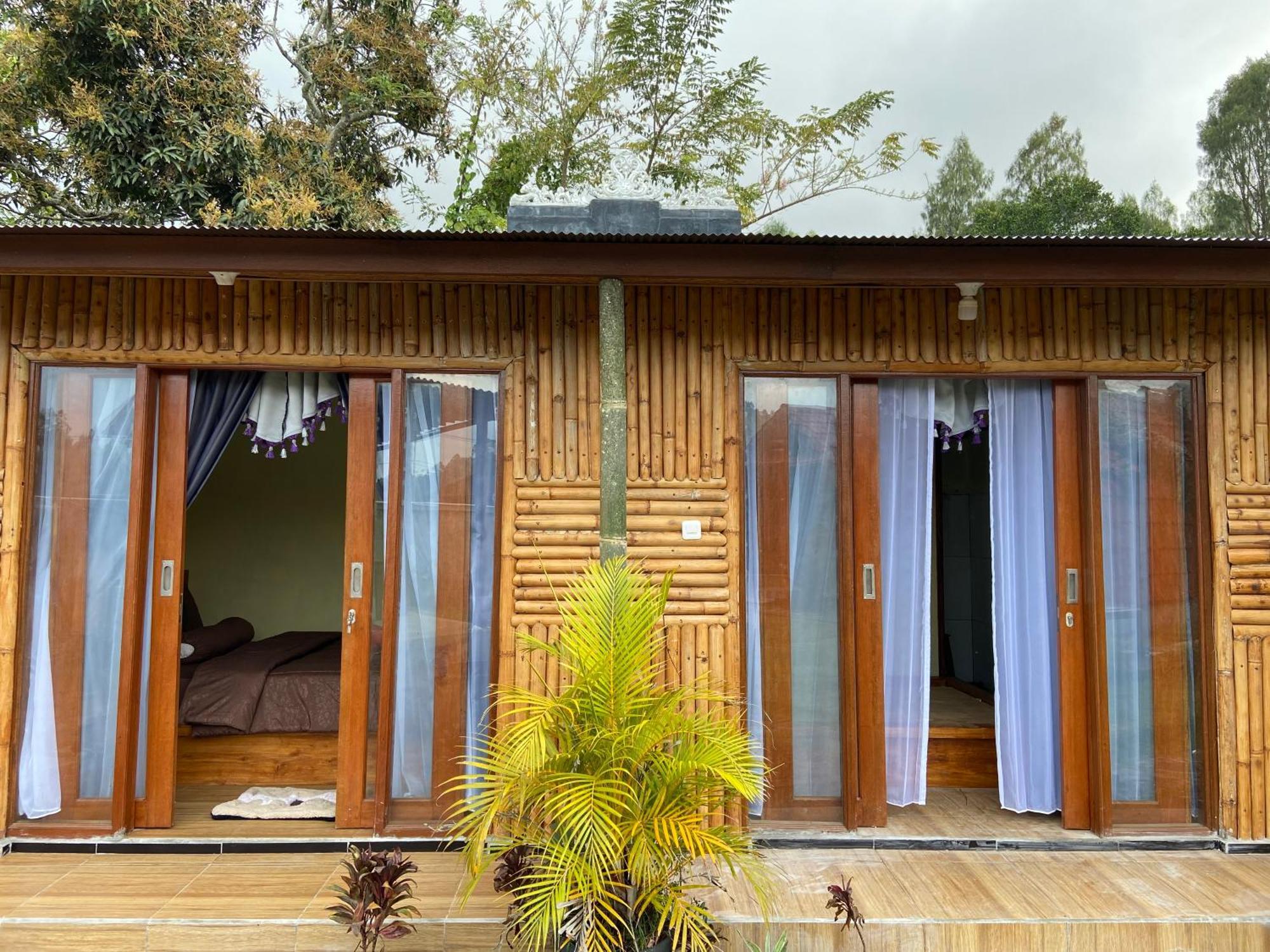 D'Yoga Bamboo House Otel Kintamani Dış mekan fotoğraf