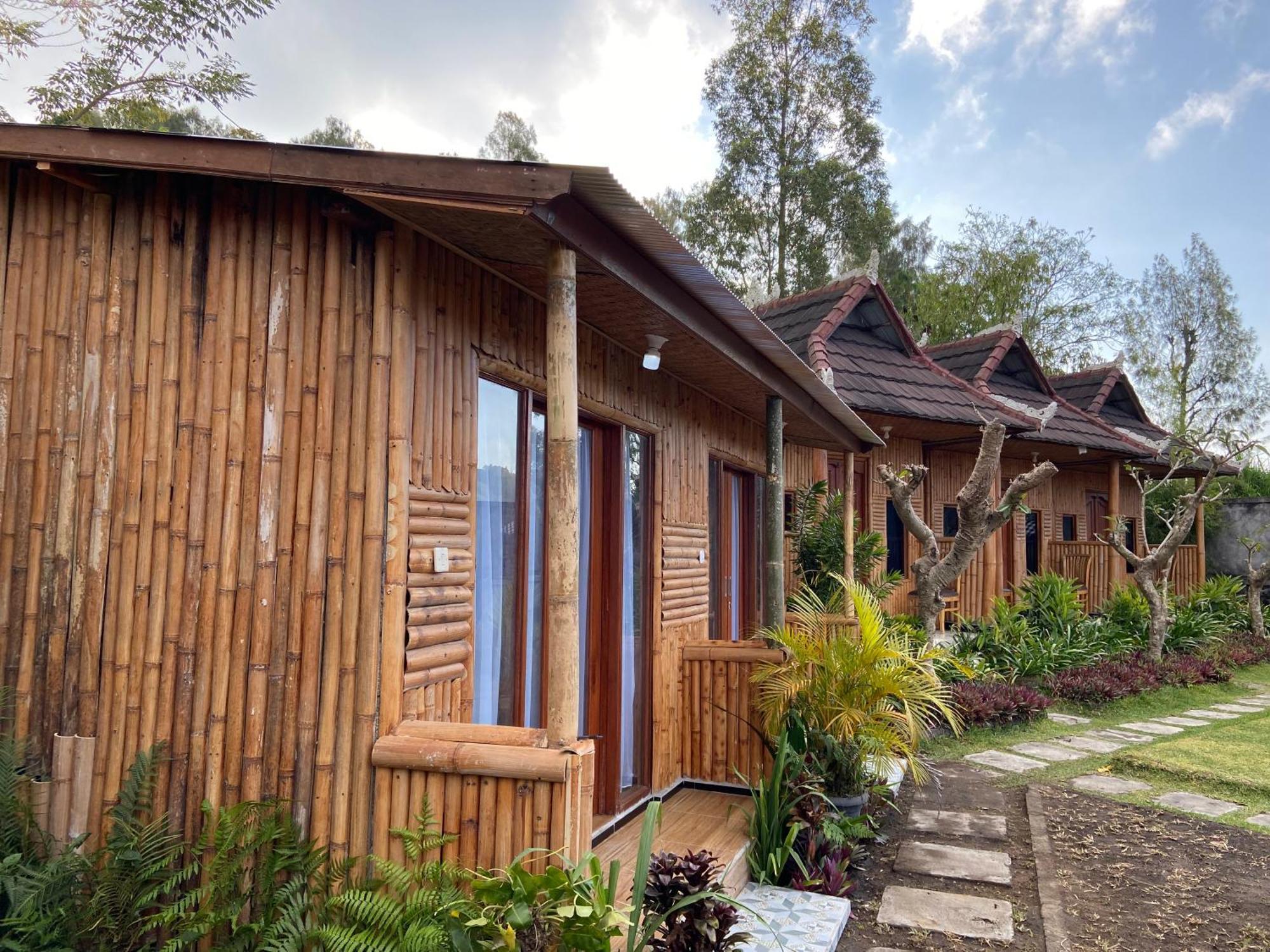 D'Yoga Bamboo House Otel Kintamani Dış mekan fotoğraf