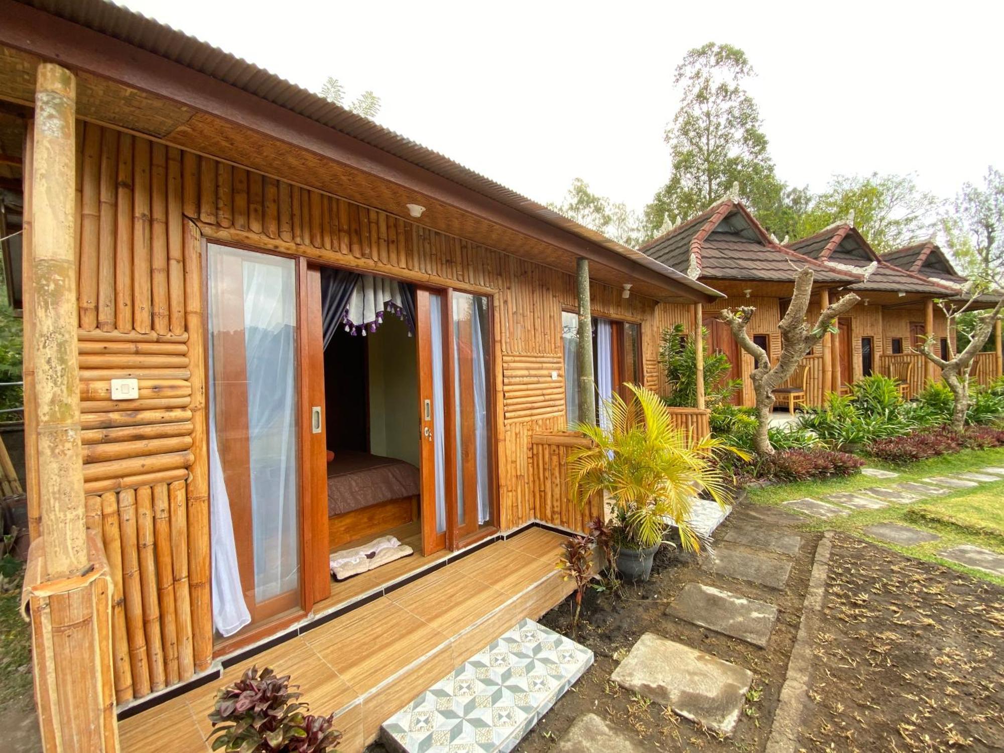 D'Yoga Bamboo House Otel Kintamani Dış mekan fotoğraf