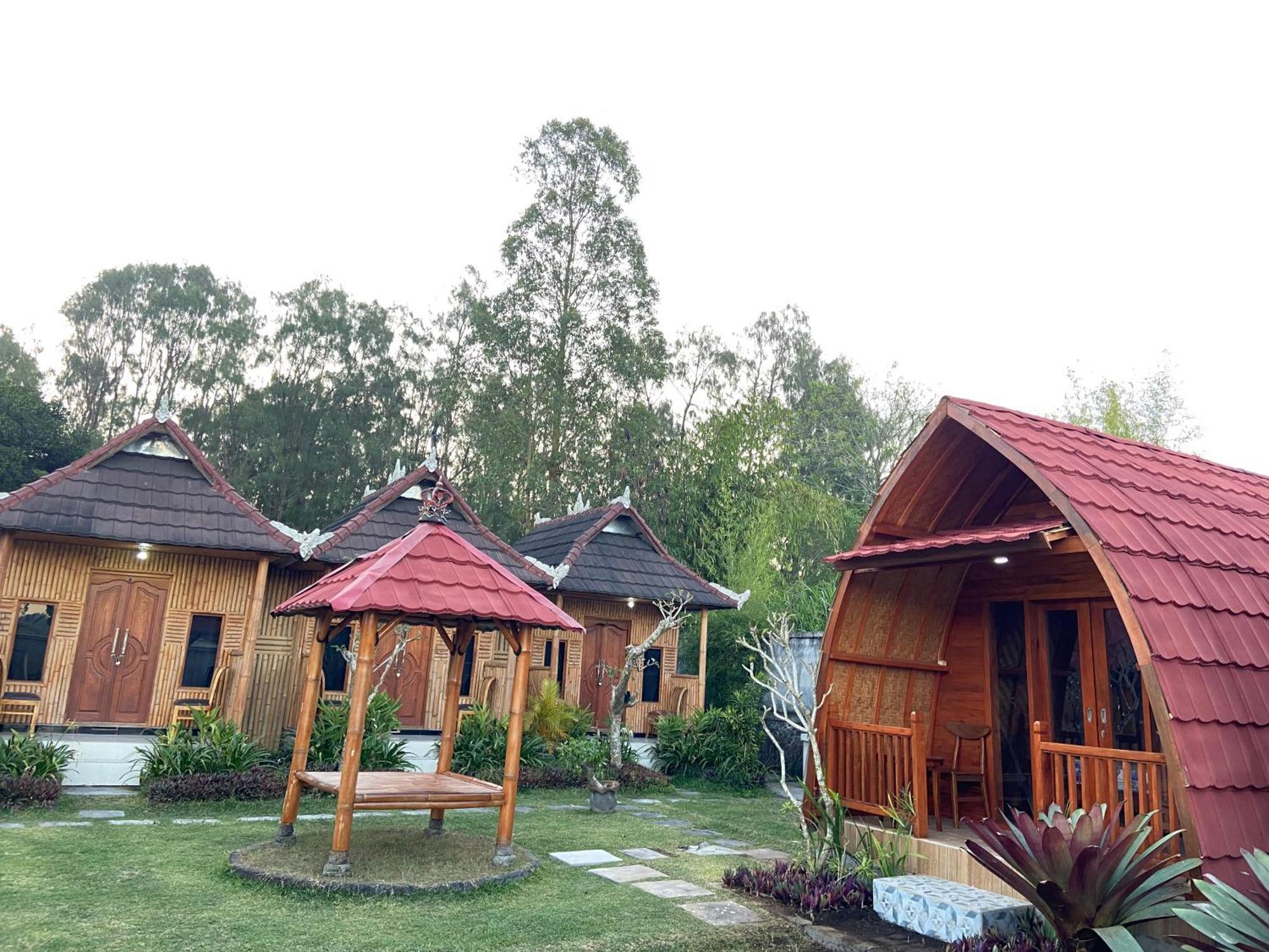 D'Yoga Bamboo House Otel Kintamani Dış mekan fotoğraf